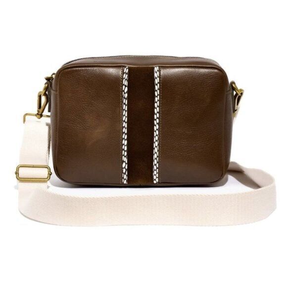 NEW Madewell Suede Inset Large‎ Transport Camera Bag - Picture 2 of 14